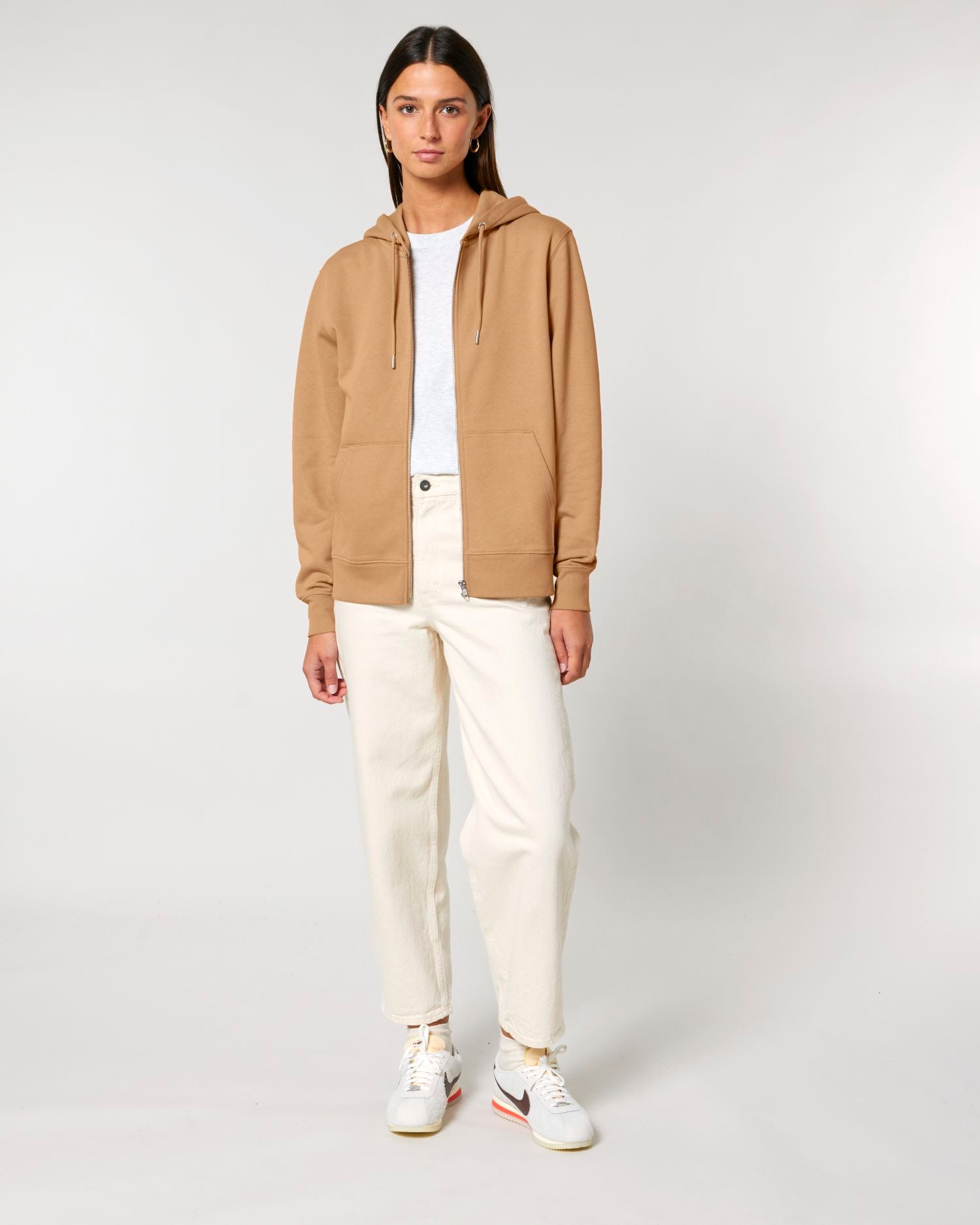 Sweat à capuche zippé unisexe - Coton biologique 350 GSM | Cultivator 2.0 Zipthru STSU179