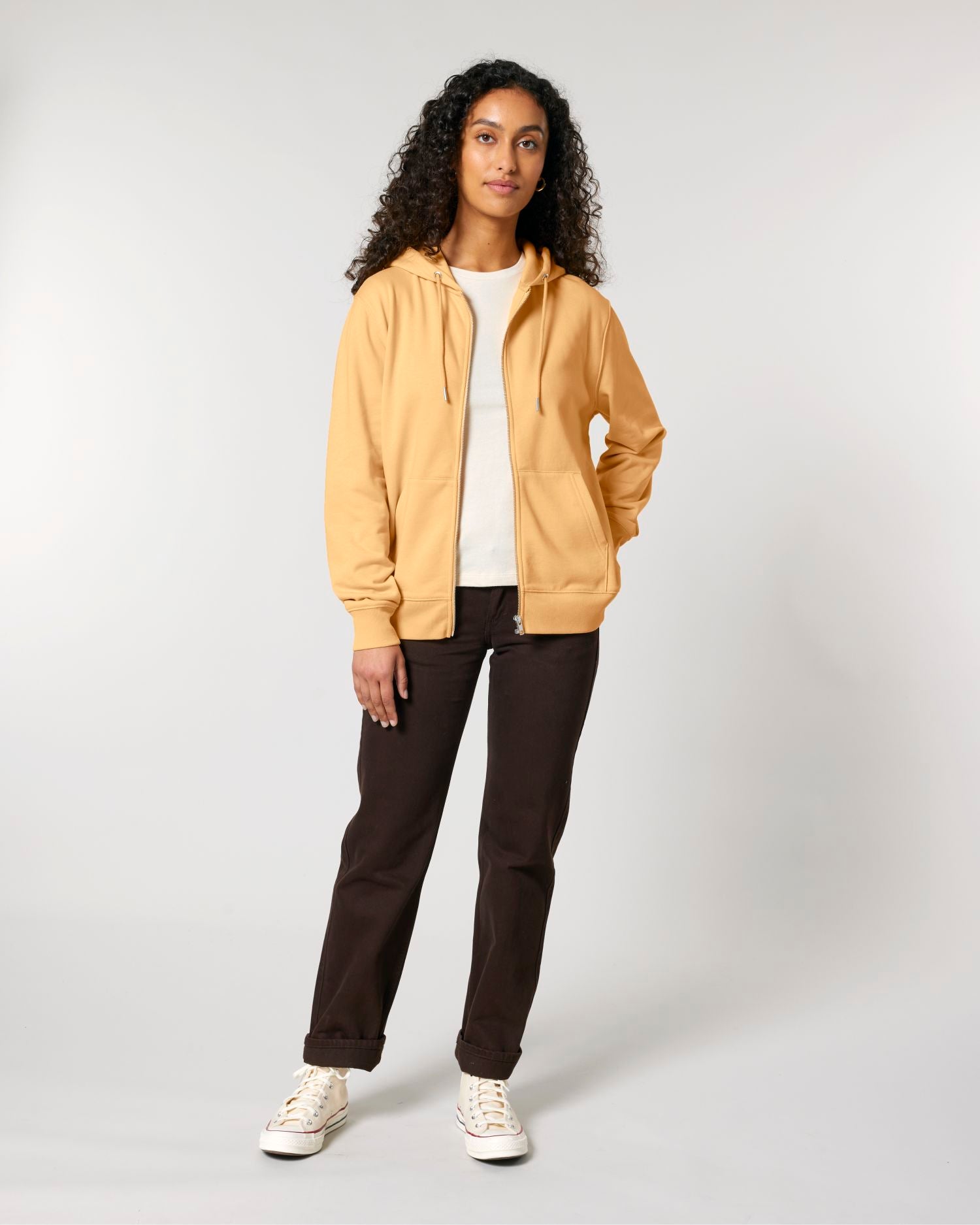 Unisex-Hoodie mit Reißverschluss – Bio-Baumwolle 350 GSM | Cultivator 2.0 Zipthru STSU179