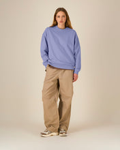 Uniseks Oversized Organisch Katoenen Ronde Hals Sweater - 350 GSM | Radder 2.0 STSU208