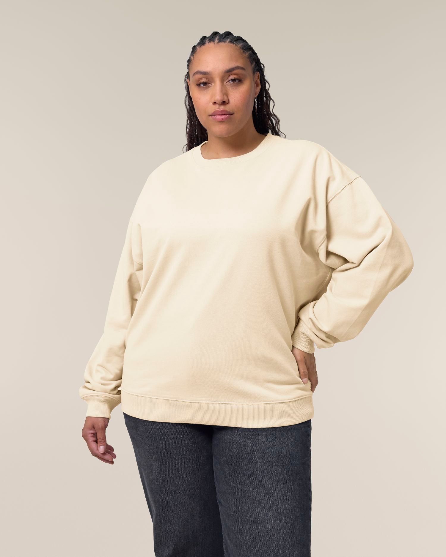 Radder 2.0 Organic Oversized Sweatshirt | Organic Blank