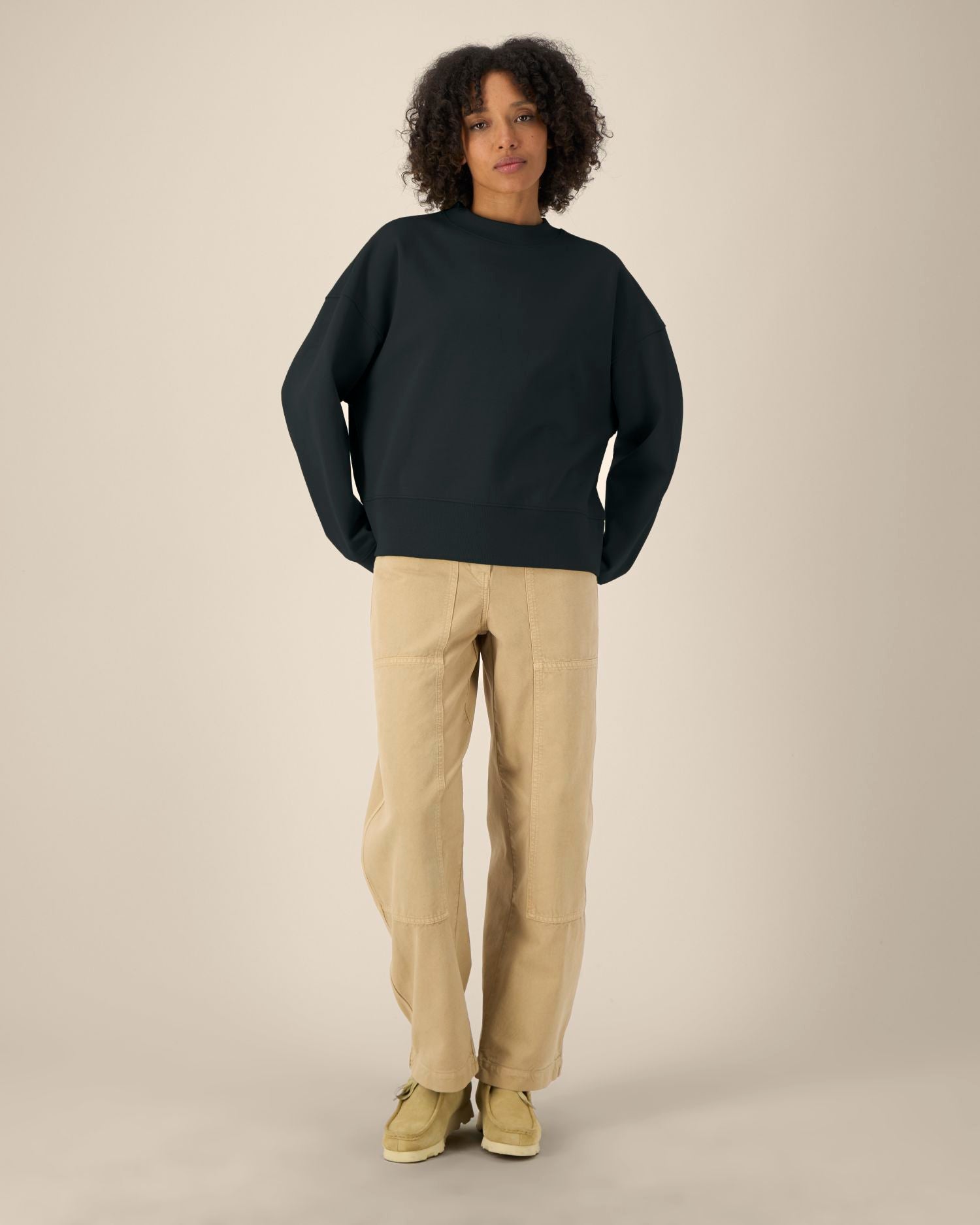 Boxy Crewneck - Ryler STSU255 | Organic Blank
