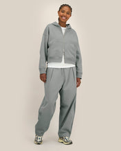 Sudadera unisex Oversized con capucha y cremallera completa de algodón reciclado - 400 g/m² | Fronter - STSU275