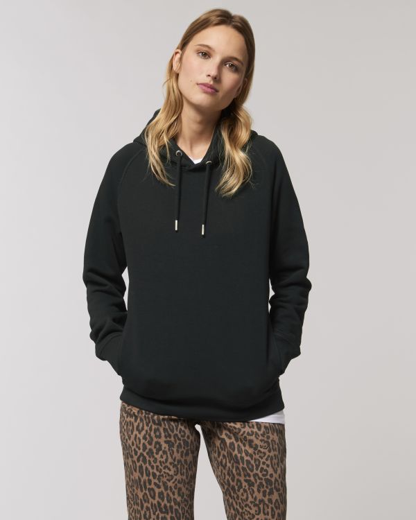 Unisex biologische hoodie met zijzakken | Sider STSU824