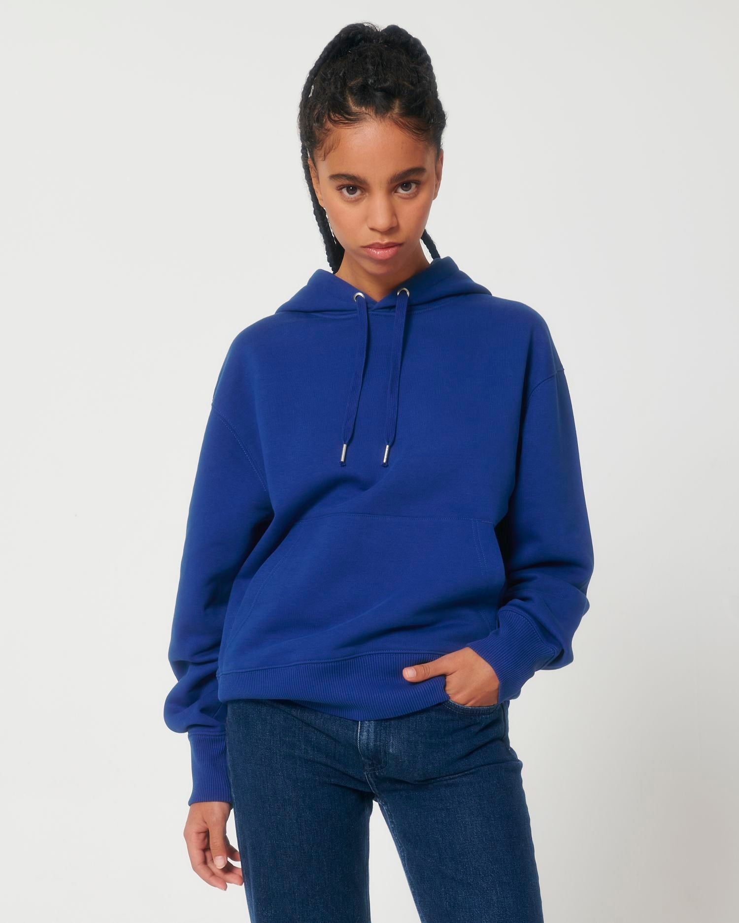 Sweat à Capuche Relax en Coton Bio Unisexe - 350 g/m² | Slammer Hoodie STSU856