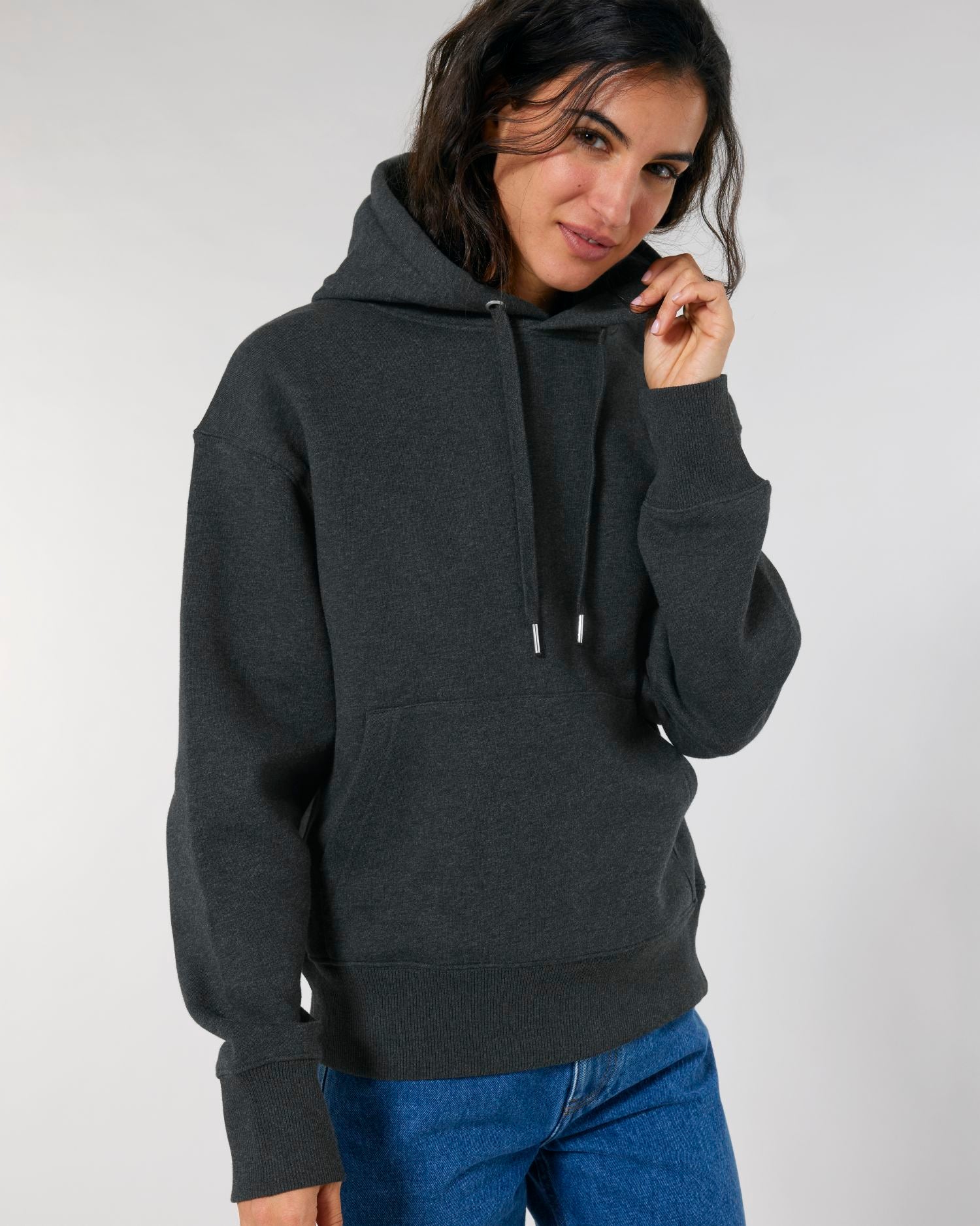 Sweat à Capuche Relax en Coton Bio Unisexe - 350 g/m² | Slammer Hoodie STSU856