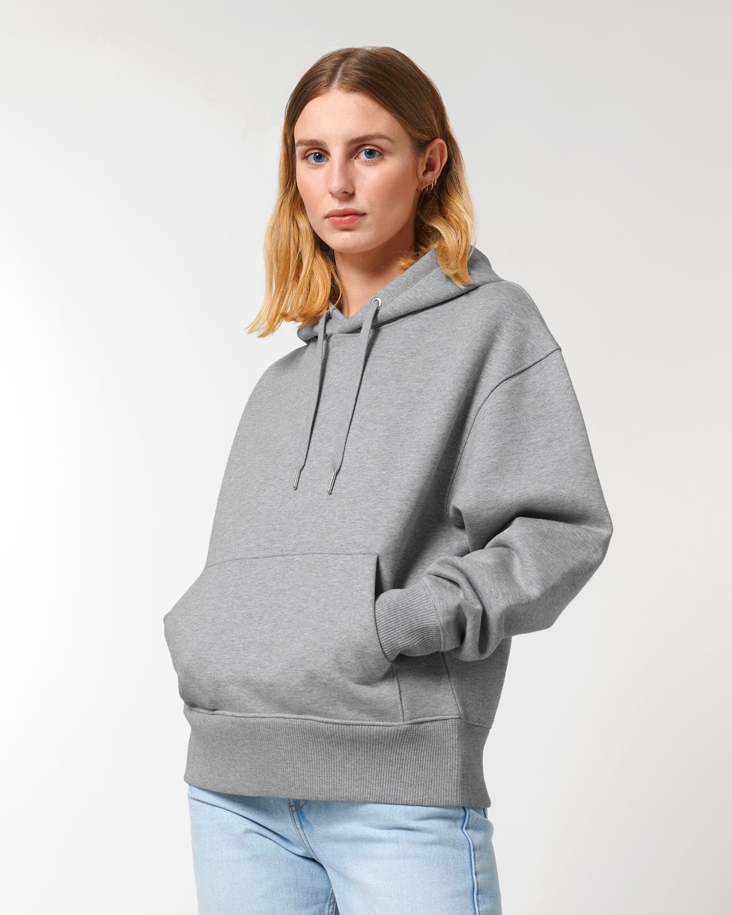 Sudadera con capucha extragrande, orgánica y pesada, unisex - 500 g/m² | Slammer Heavy STSU867