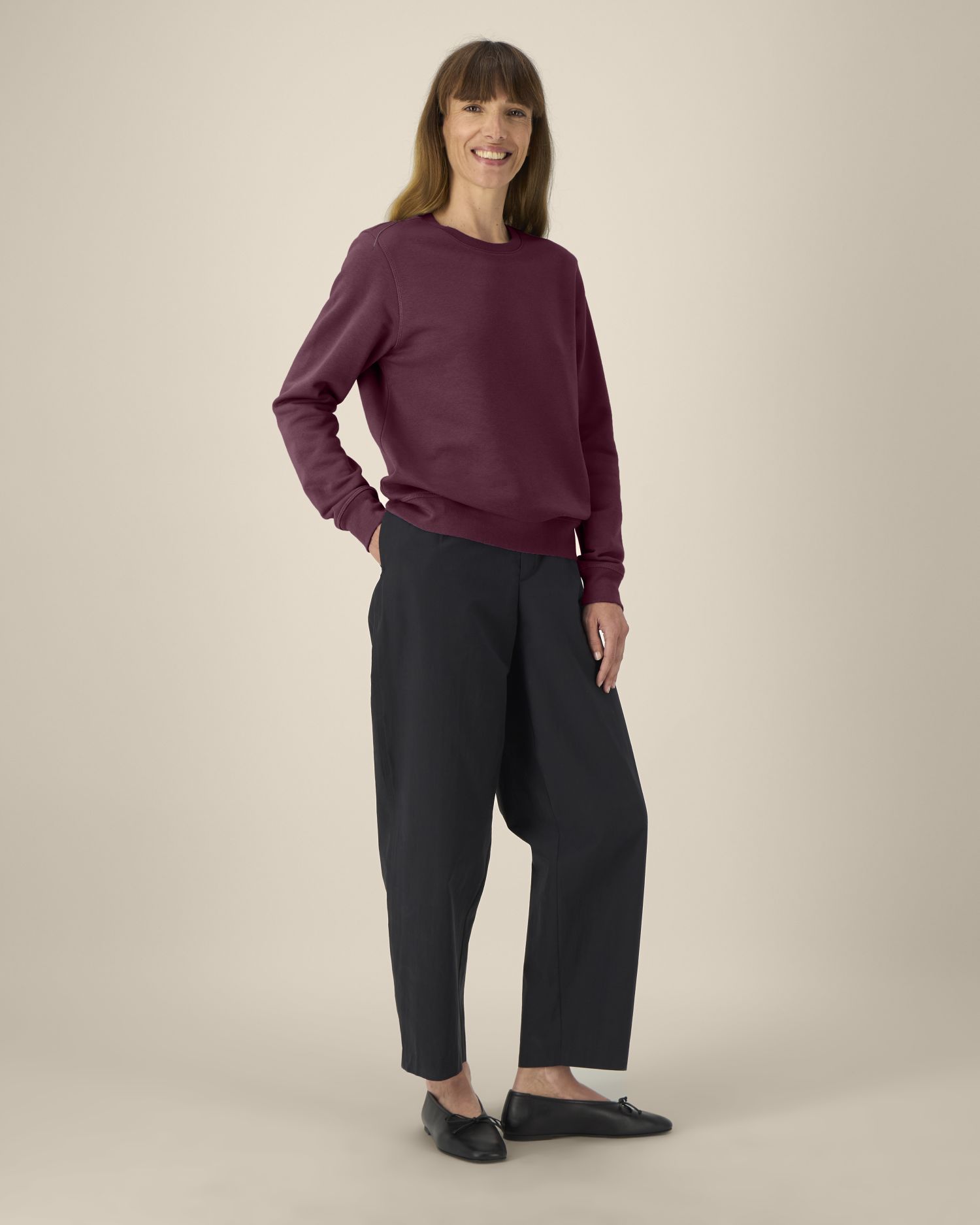 Unisex Organische Mid-Light Crewneck Sweater - 280 g/m² | Roller STSU868