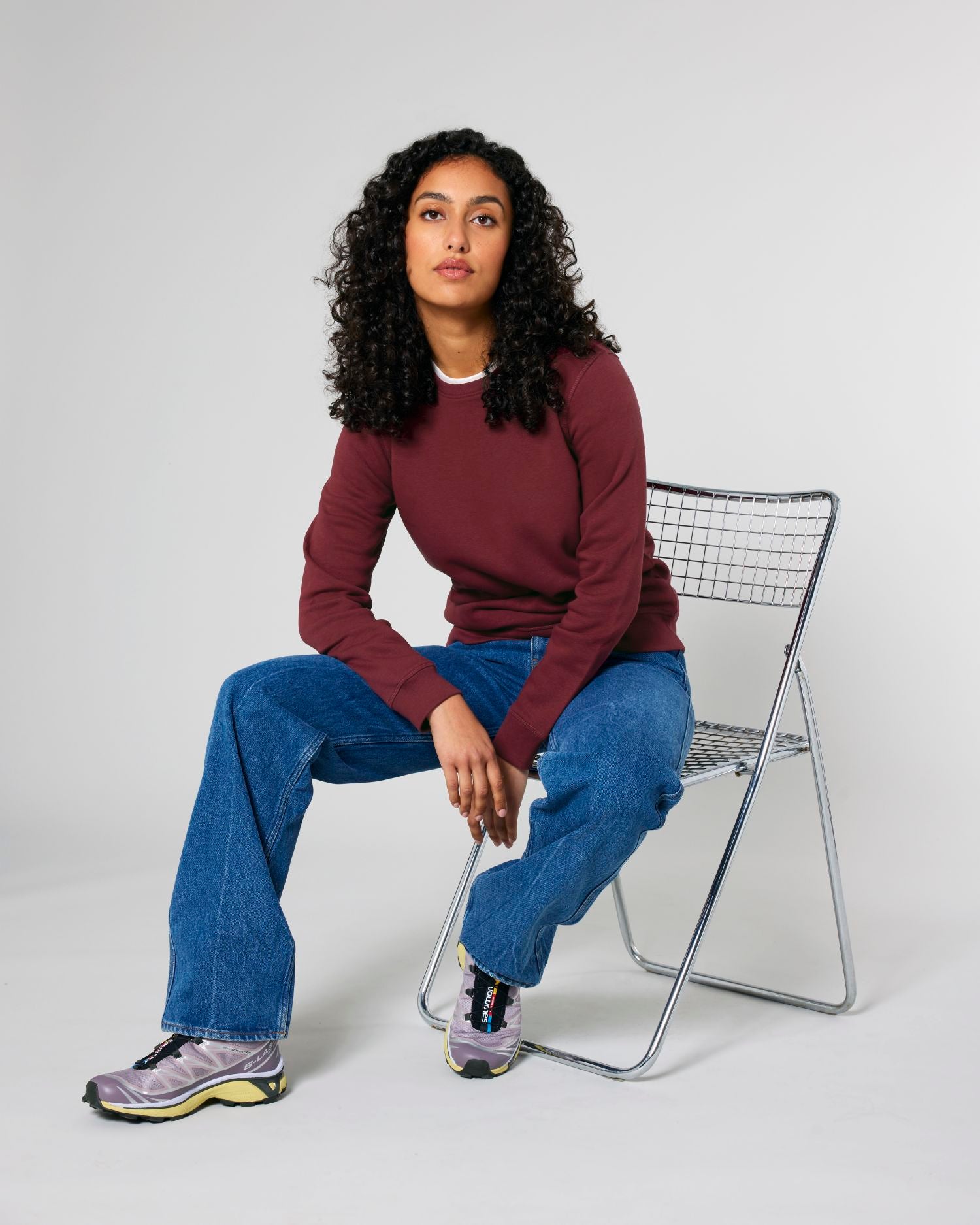 Unisex Organic Mid-Light Crewneck Sweatshirt - 280 g/m² | Roller STSU868