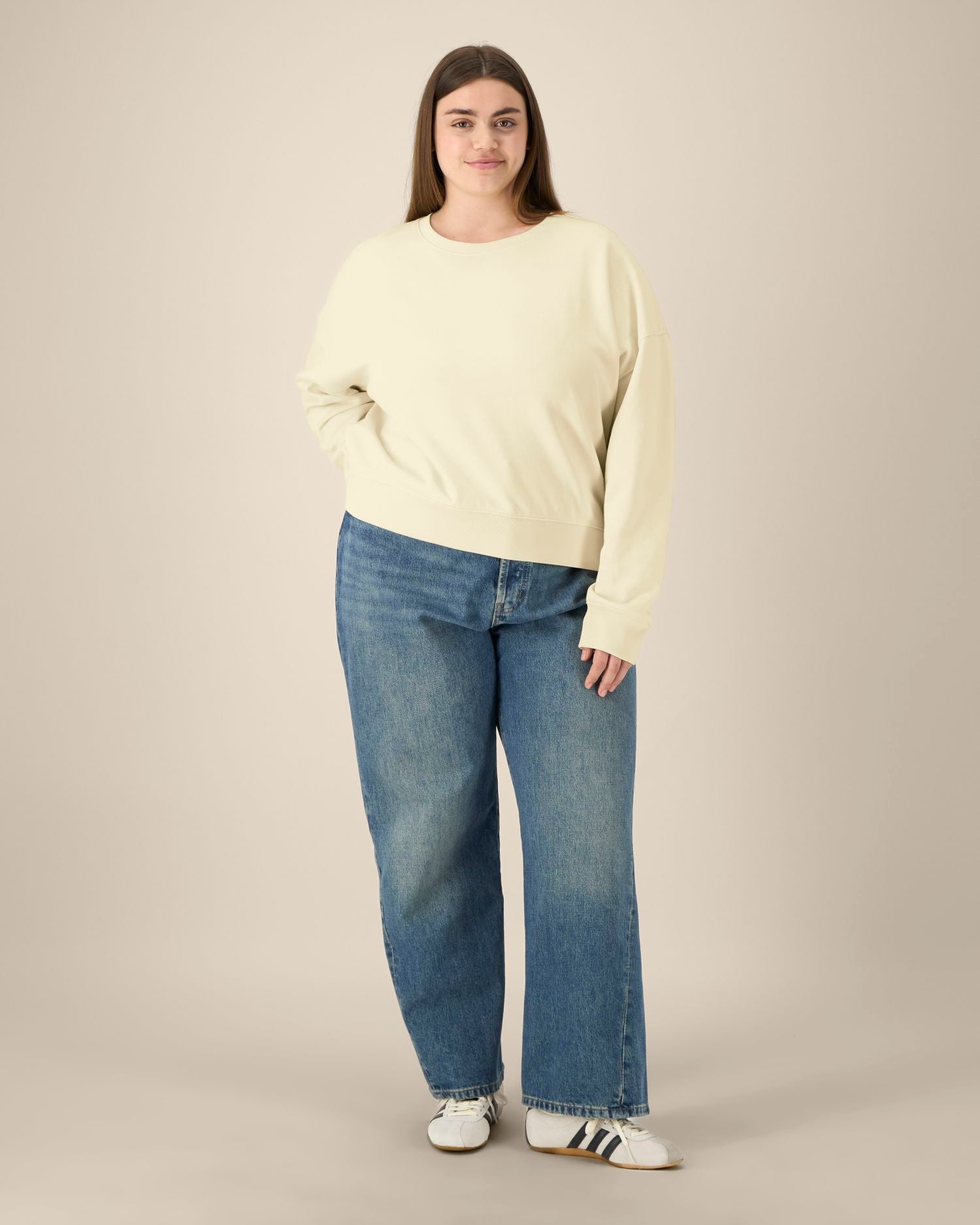 Women’s CrewNeck Sweatshirt - Organic Cotton, 300 GSM | Stella Alma STSW212