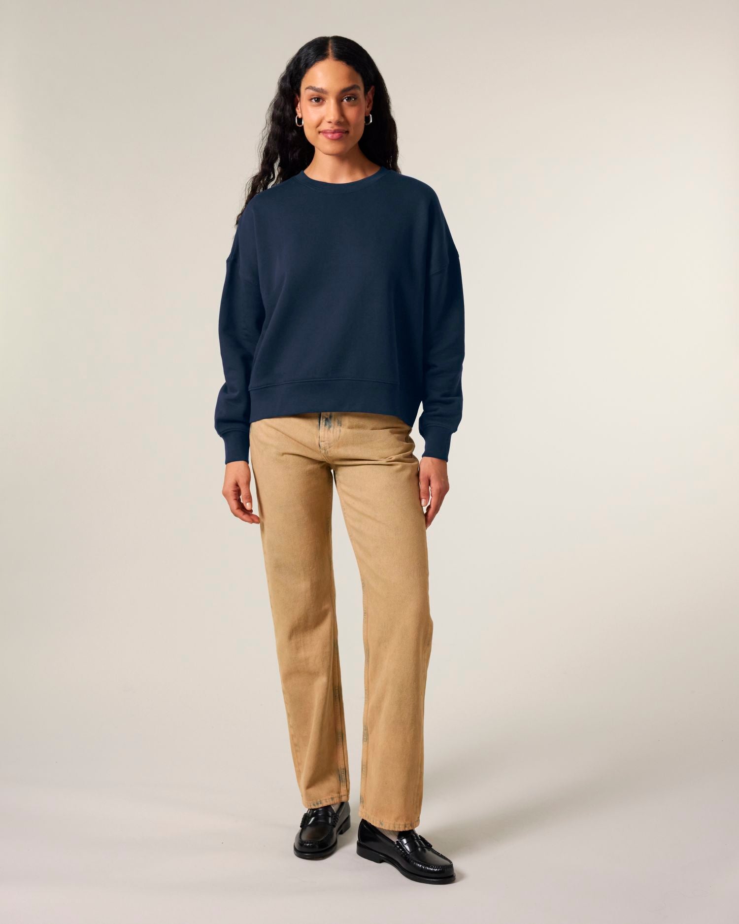 Women’s CrewNeck Sweatshirt - Organic Cotton, 300 GSM | Stella Alma STSW212