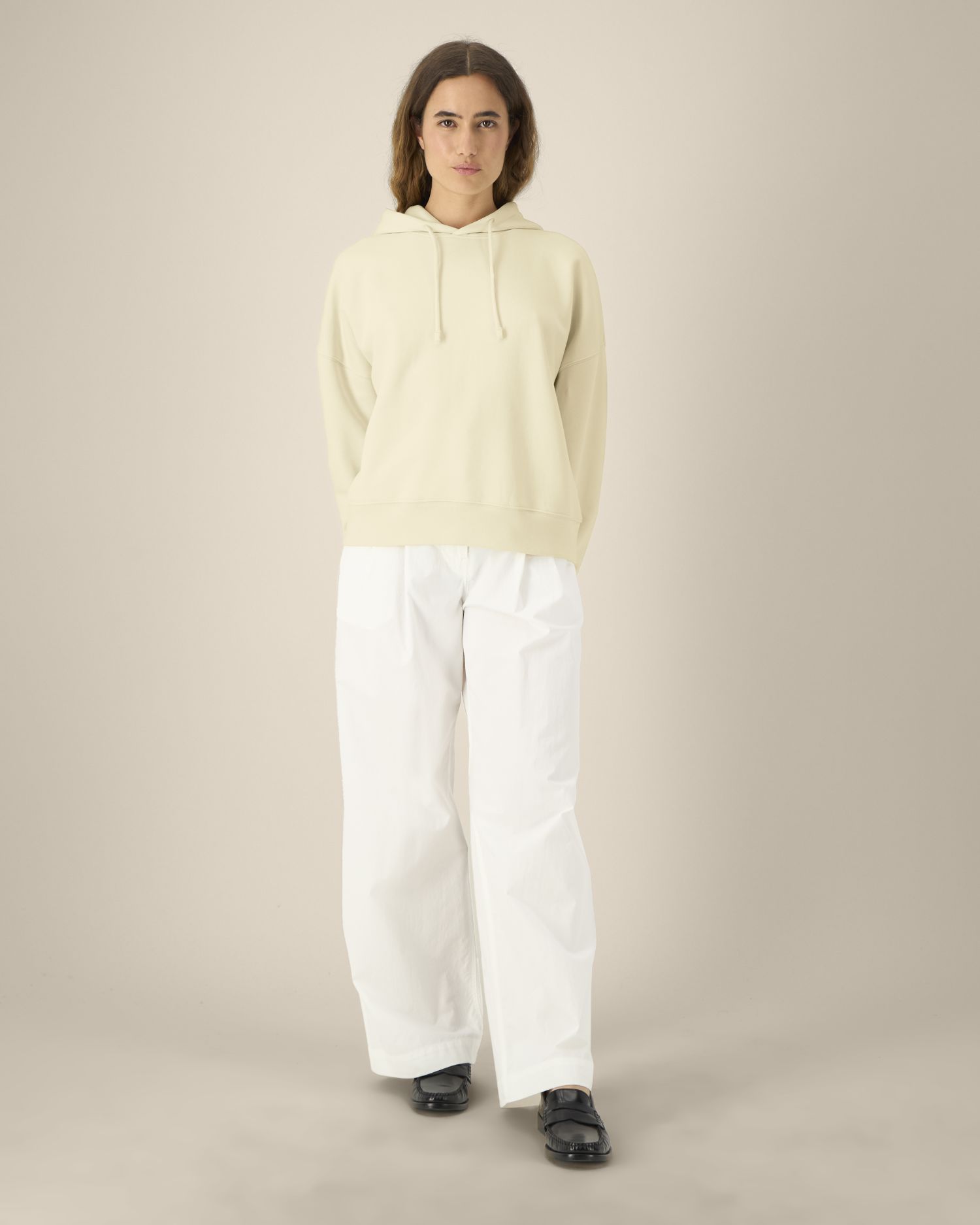 Women's Organic Cotton Hoodie Sweatshirt - 300 GSM | Nora STSW213