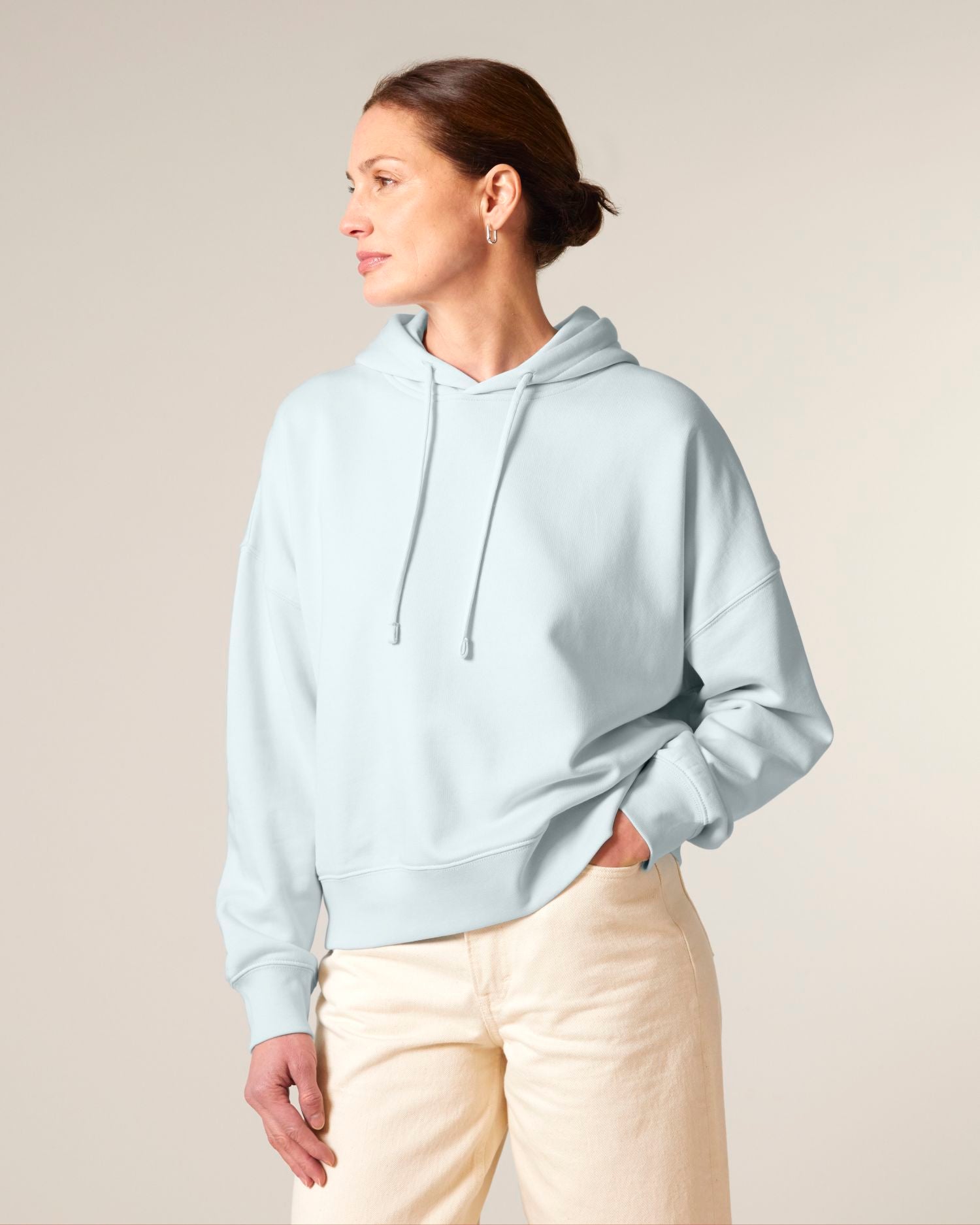 Damen-Hoodie-Sweatshirt aus Bio-Baumwolle - 300 GSM | Nora STSW213
