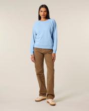 Women's Organic Cotton Raglan Sweatshirt - 300 GSM | Clara STSW217