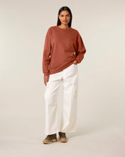 Women's Oversized Organic Cotton Crew Neck Sweatshirt - 300 GSM | Stella Paloma STSW218