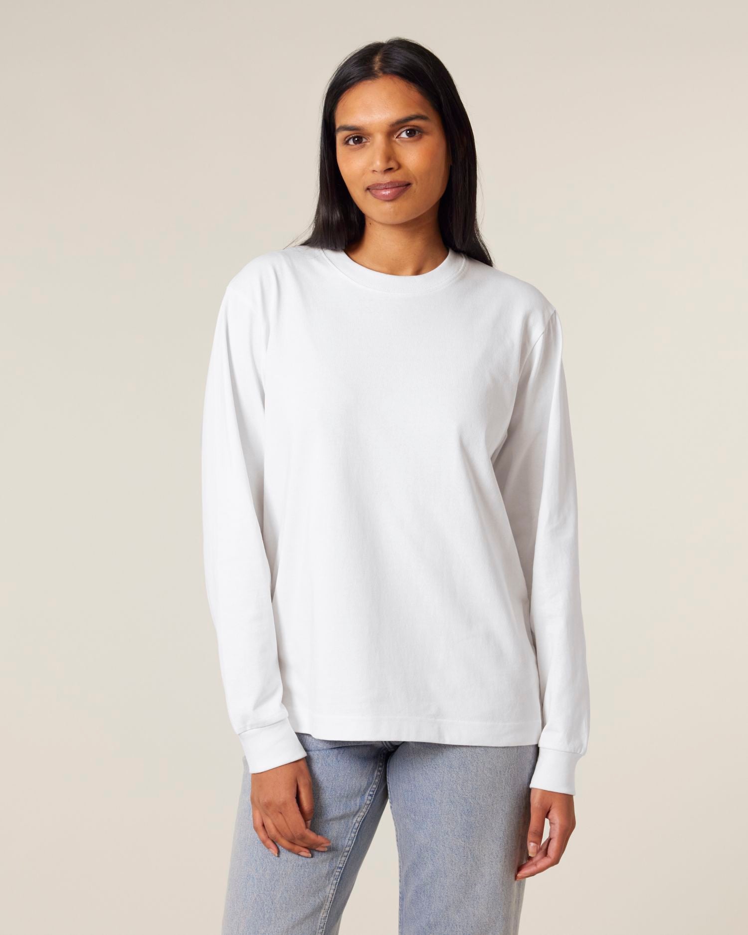 Freestyler Long Sleeve Heavyweight T-Shirt | Organic Blank