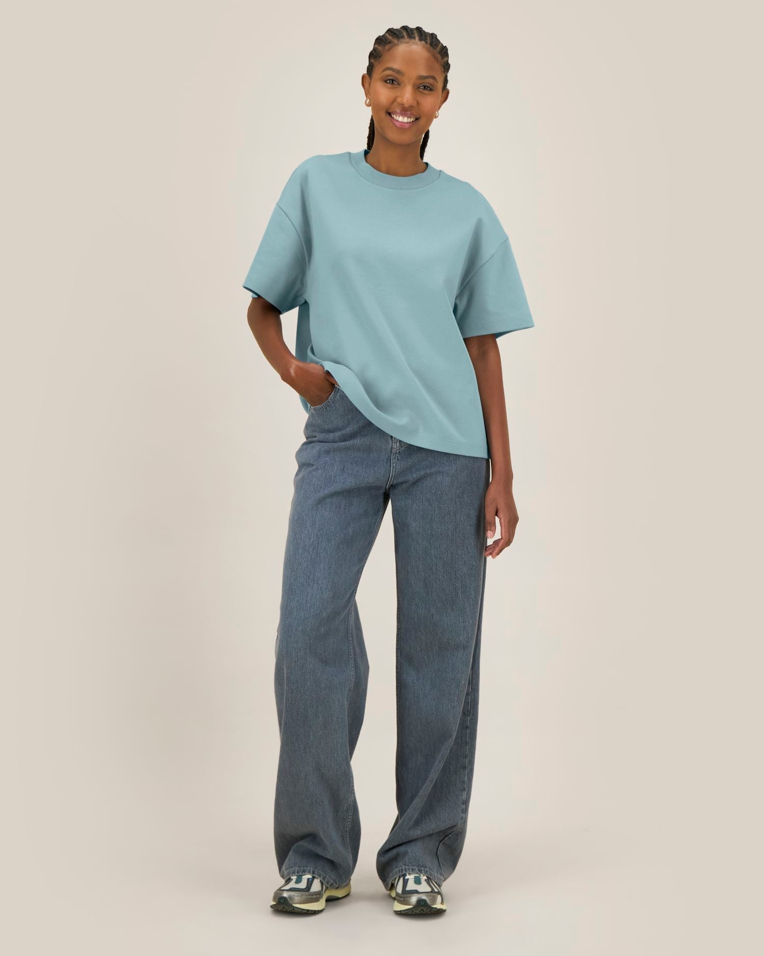 Unisex-Ultra-Heavyweight-Interlock-T-Shirt – 370 g/m² | Hazener – STTU277