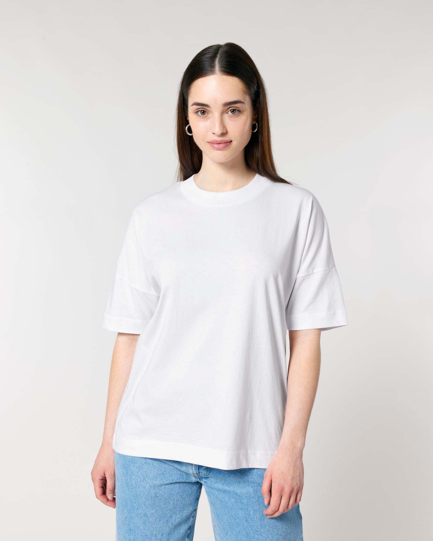 Unisex Organic High Neck Oversized T-shirt - 200 g/m² | Blaster STTU815