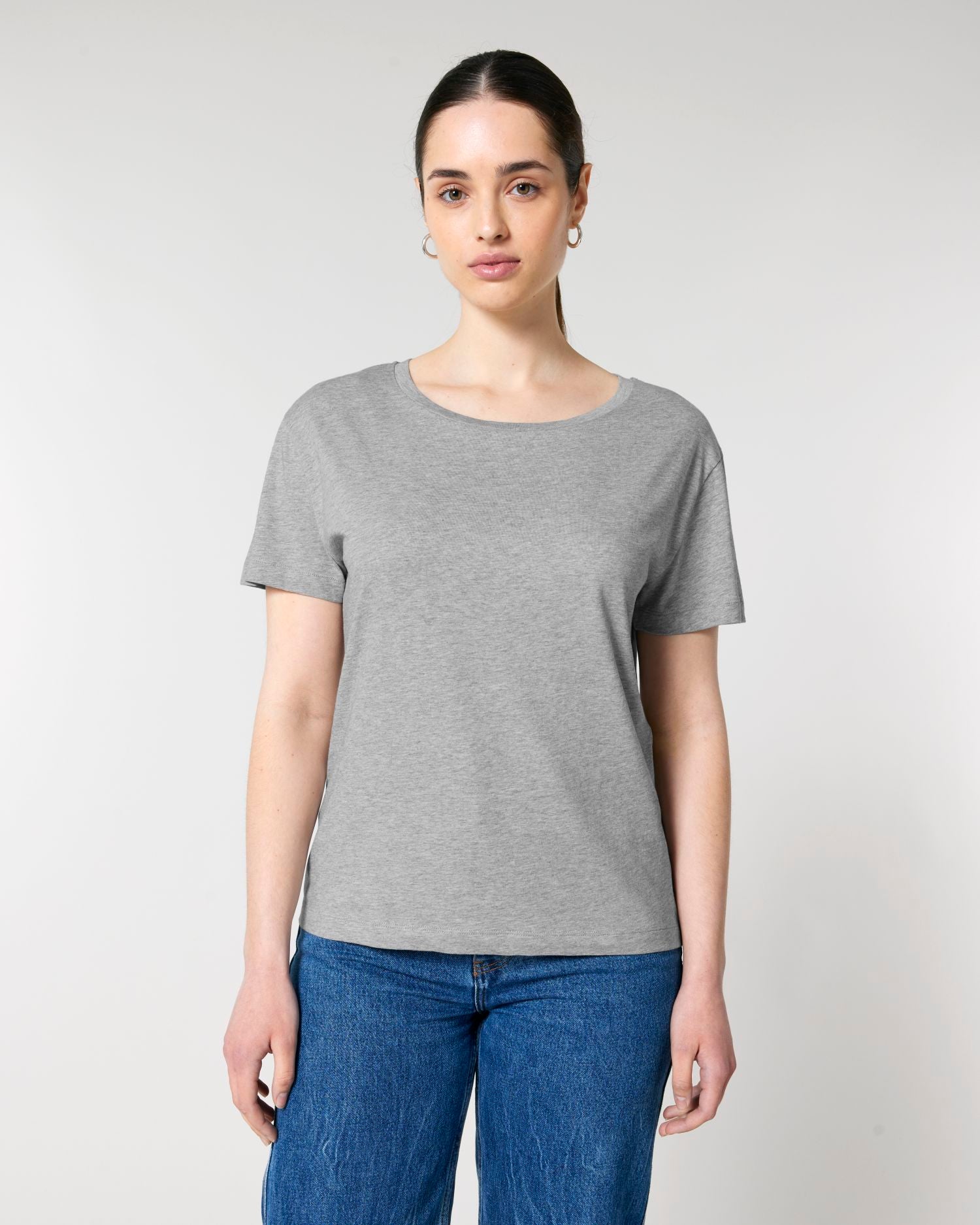 Damen T-Shirt aus Bio-Baumwolle mit Rundhalsausschnitt - 155 GSM | Stella Serena STTW173