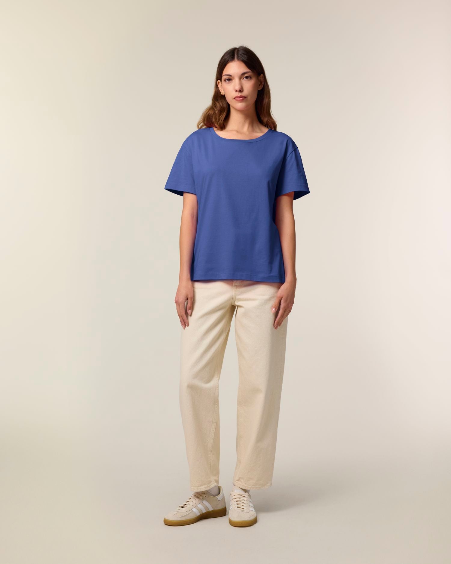 Women's Organic Cotton Scoop Neck T-Shirt - 155 GSM | Stella Serena STTW173