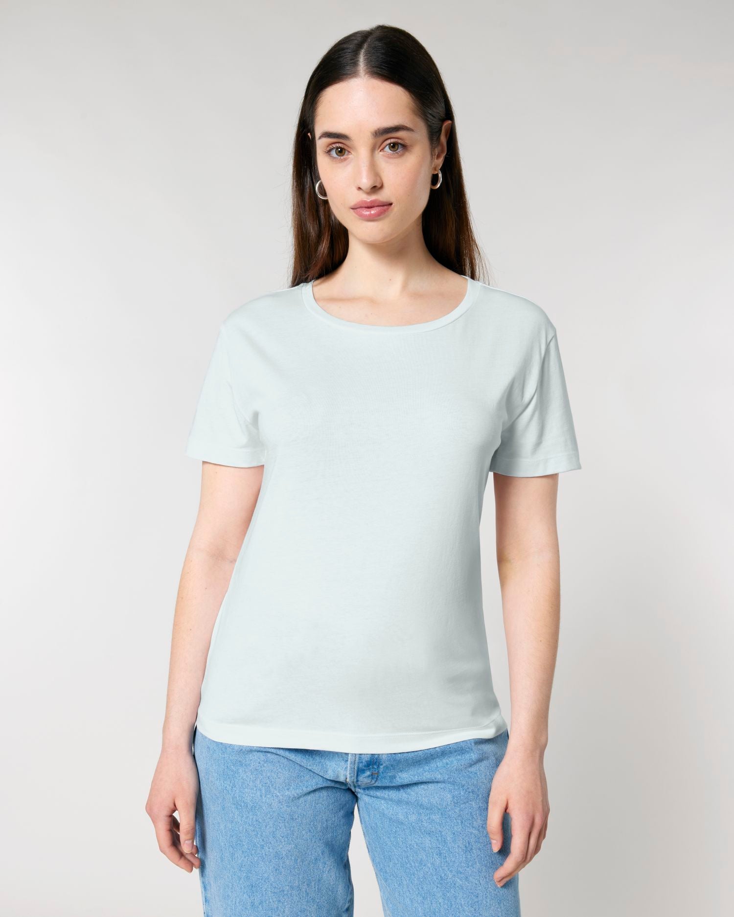 Women's Organic Cotton Scoop Neck T-Shirt - 155 GSM | Stella Serena STTW173