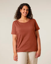 Women's Organic Cotton Scoop Neck T-Shirt - 155 GSM | Stella Serena STTW173