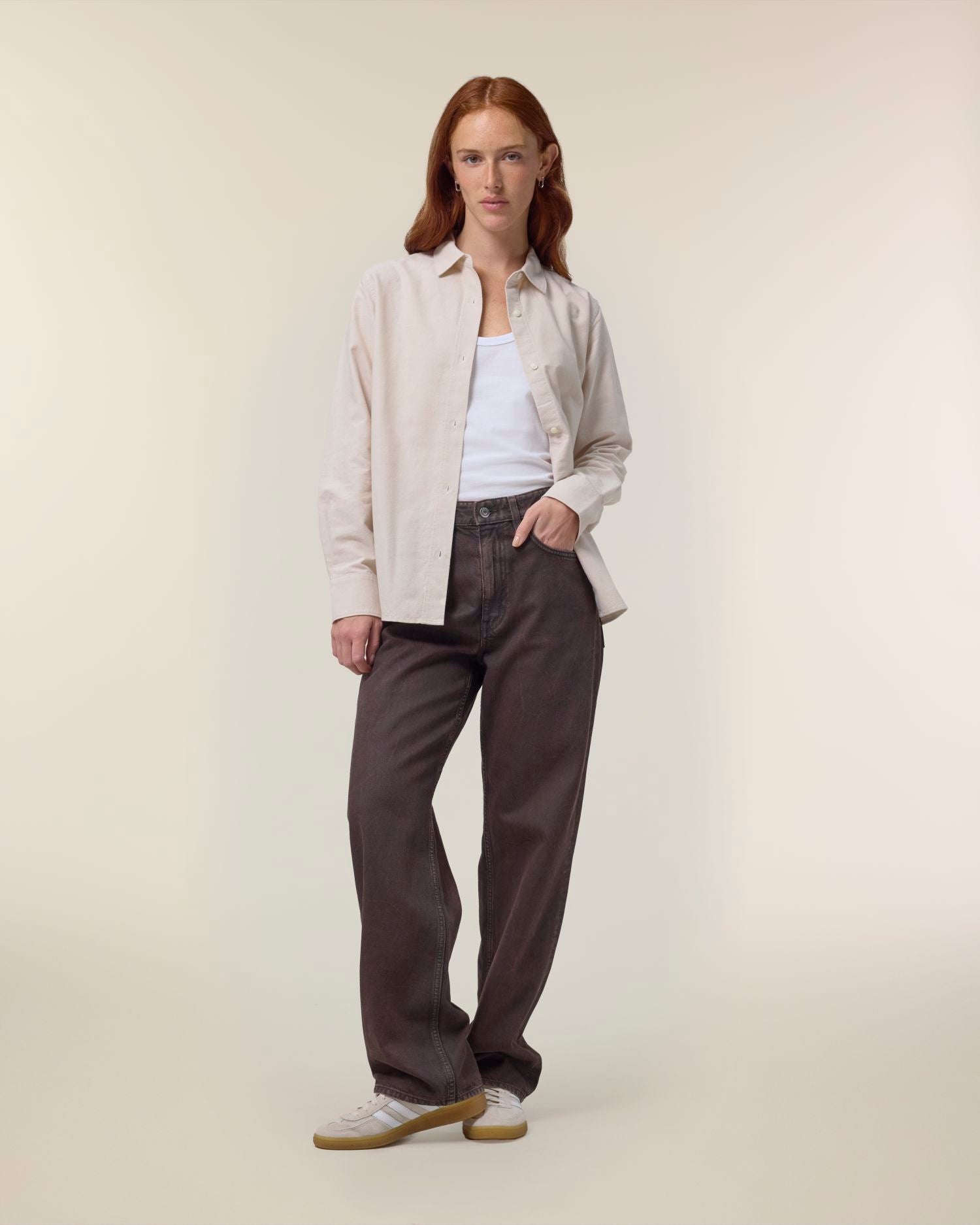 Women's Oxford Shirt - 190 GSM | Stella Oxford Shirt STWW971