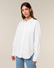 Women's Relaxed Poplin Shirt - 130 GSM | Stella Styler Shirt STWW973