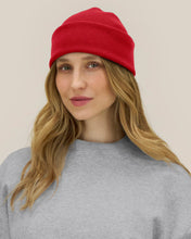 Unisex Ribbed Cuffed Beanie in Organic Cotton | Rib Beanie 2.0 - STAU295