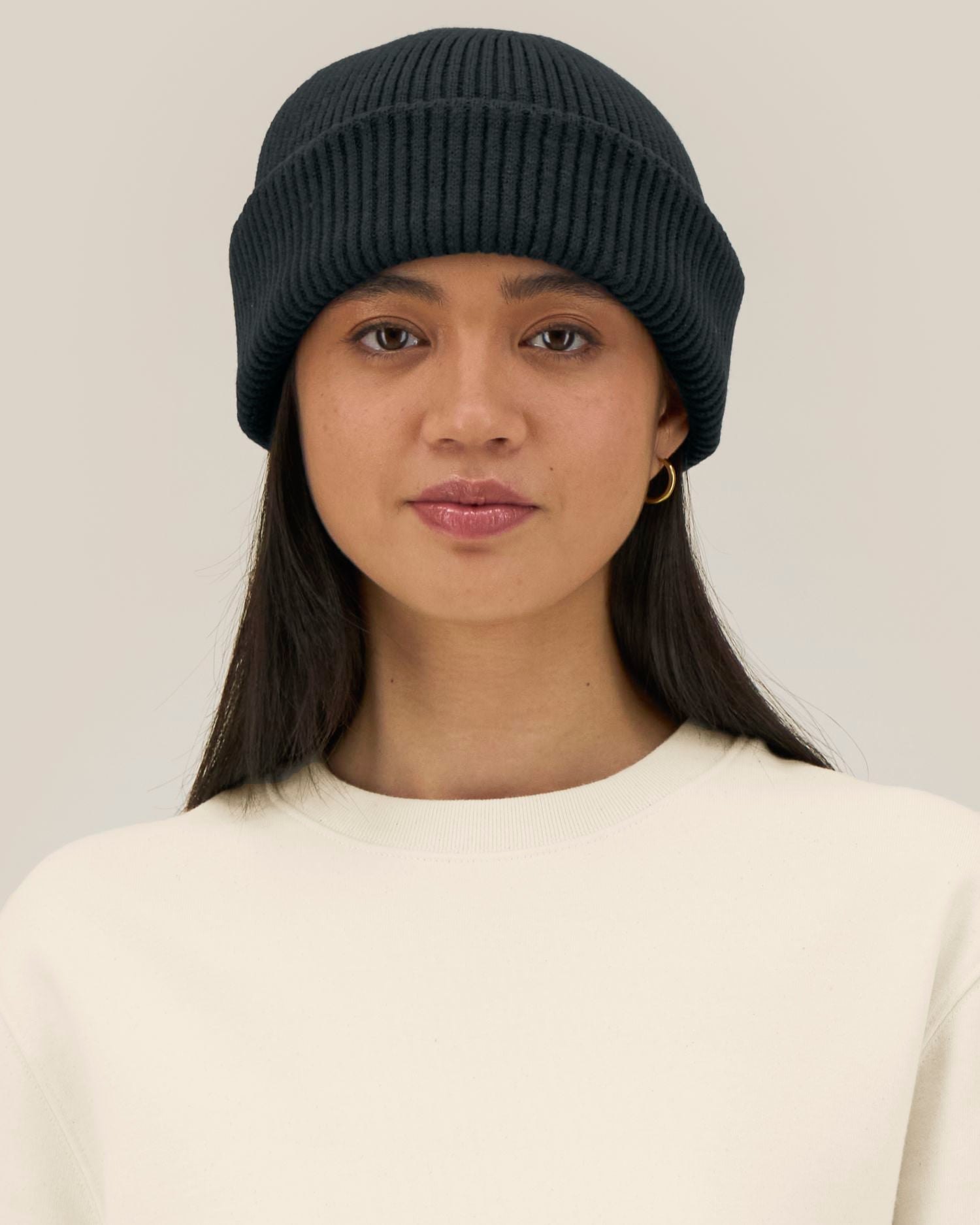Unisex-Fisherman-Beanie aus Rippstrick | Fisherman Beanie 2.0 – STAU296
