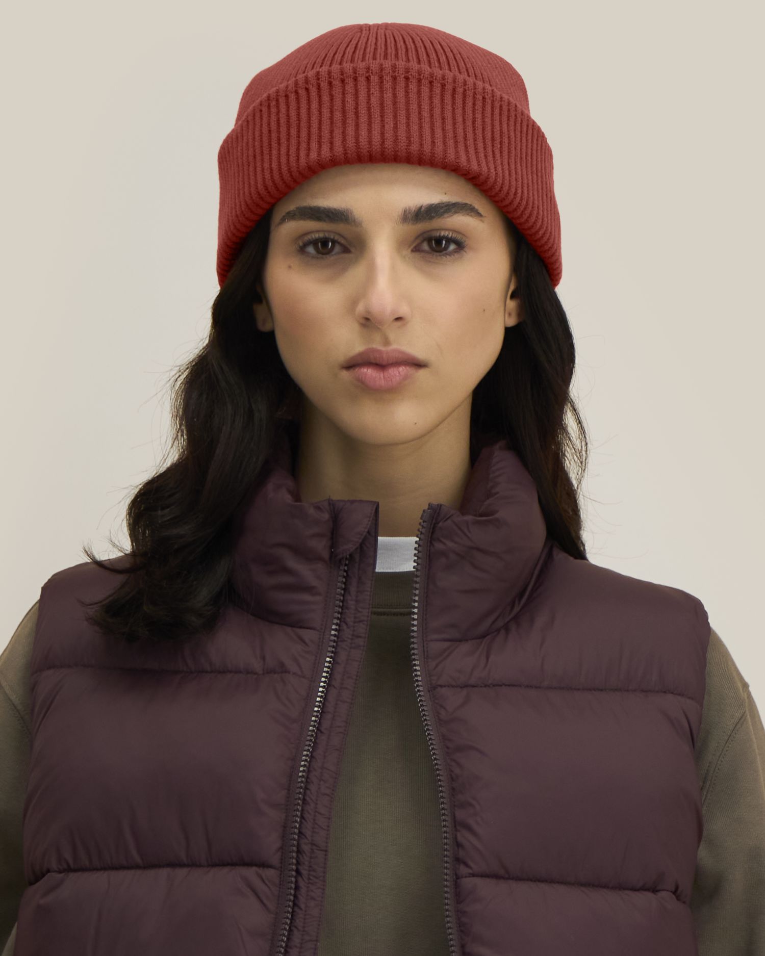 Unisex-Fisherman-Beanie aus Rippstrick | Fisherman Beanie 2.0 – STAU296
