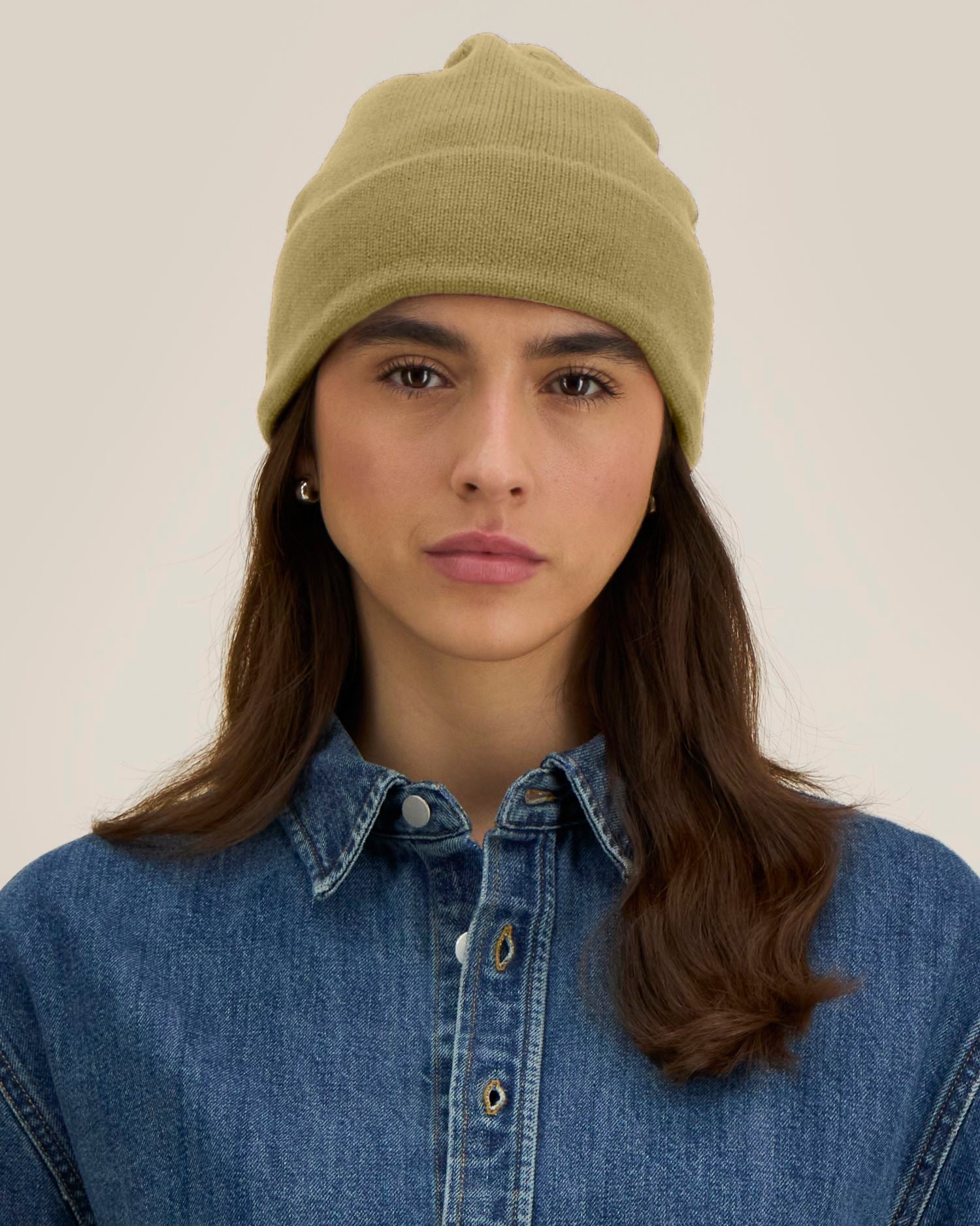 Unisex Fleece-Lined Organic Cotton Beanie | Fielder - STAU297