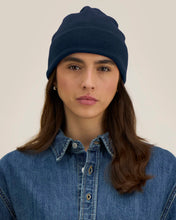 Unisex Fleece-Lined Organic Cotton Beanie | Fielder - STAU297