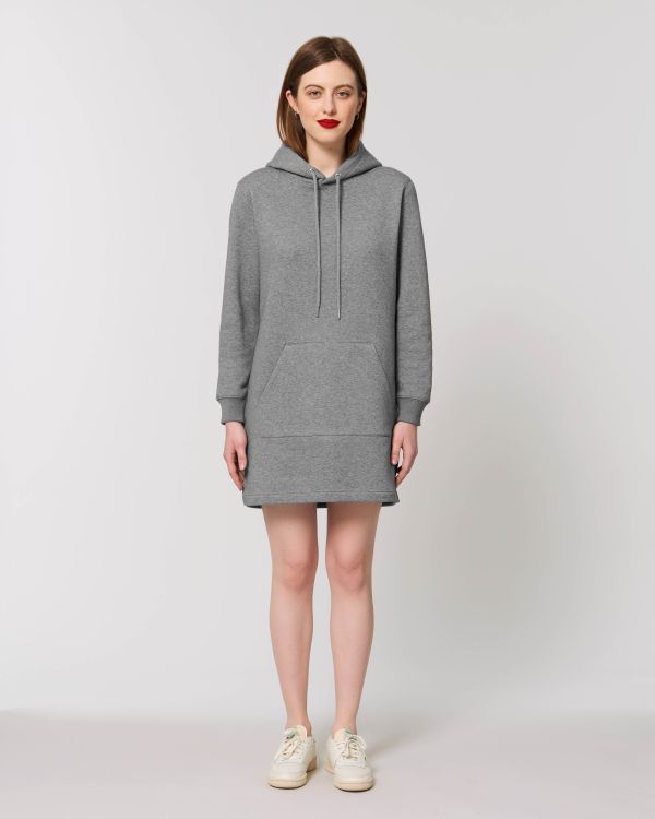 Dames Organische Hoodie Jurk - 300 g/m² | Stella Streeter jurk STDW143