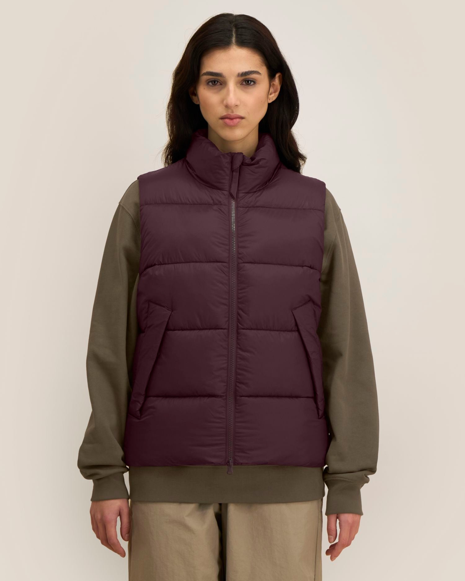 Unisex Padded Gilet in Recycled Nylon | Puffer Gilet 2.0 - STJU293