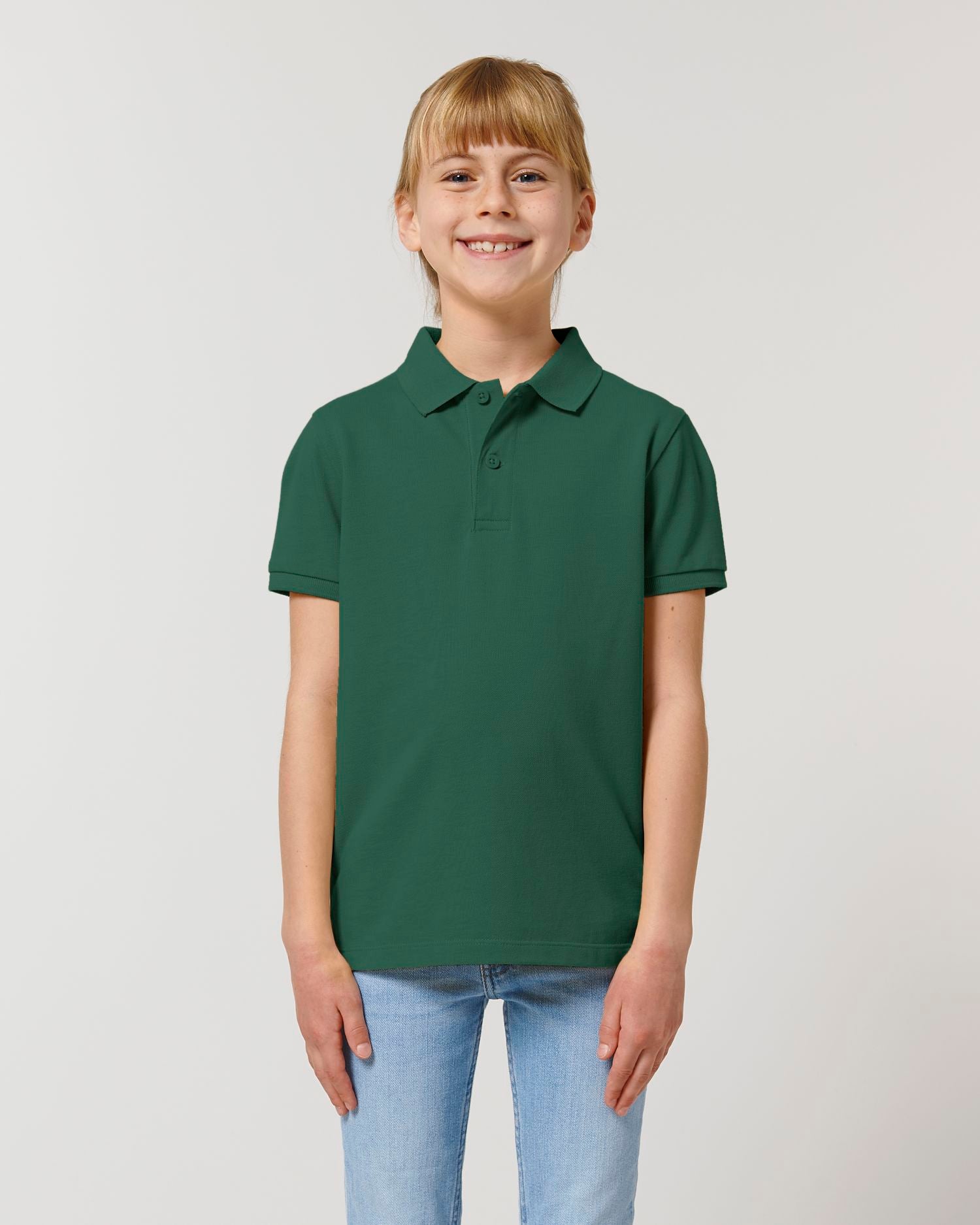 Polo orgánico clásico para niños - 220 g/m² | Mini SprinterSTPK908