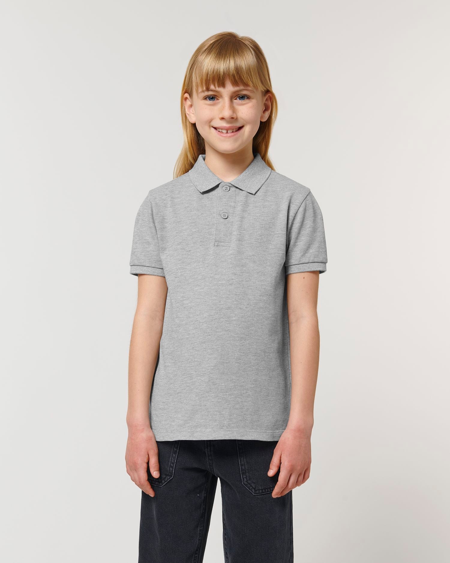 Polo orgánico clásico para niños - 220 g/m² | Mini SprinterSTPK908