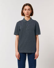 Unisex Garment-Dyed Organic Polo - 230 g/m² | Prepster Vintage Polos - STPU335