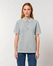 Unisex Garment-Dyed Organic Polo - 230 g/m² | Prepster Vintage Polos - STPU335