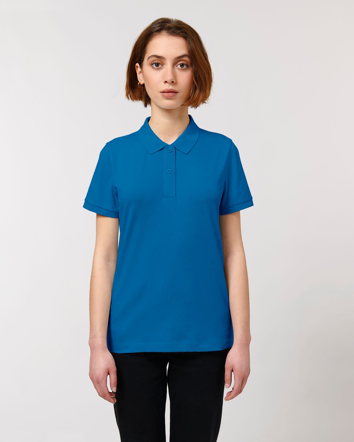 Polo orgánico entallado para mujer - 200 g/m² | Stella Elliser STPW333