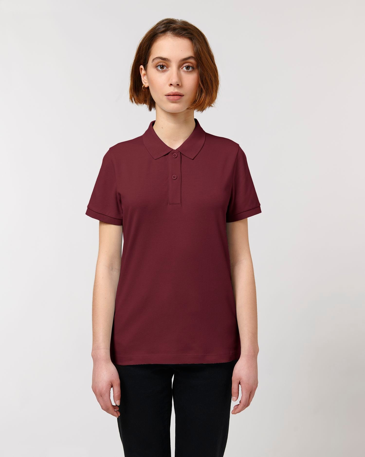 Women's Fitted Organic Polo - 200 g/m² | Stella Elliser Polos STPW333