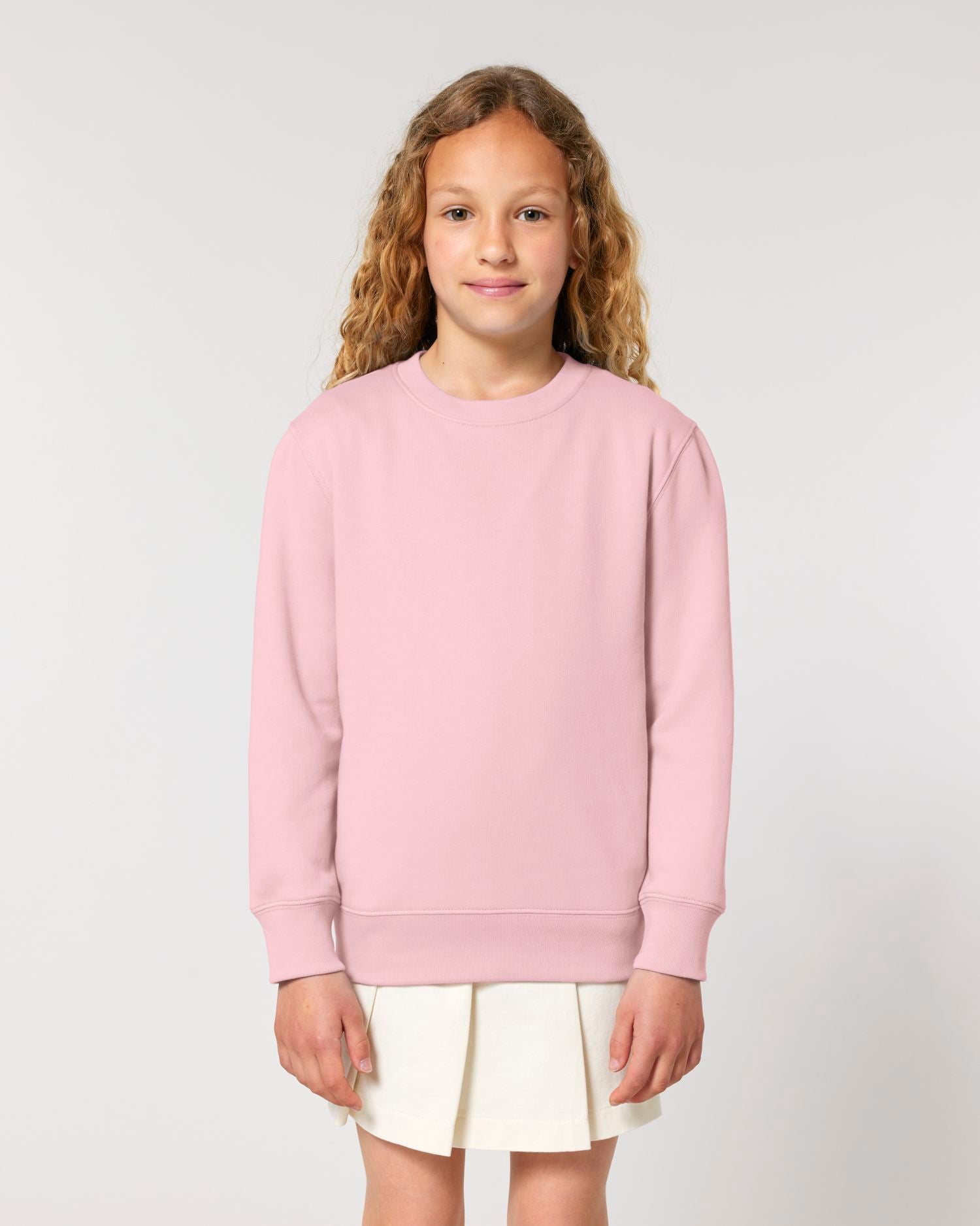 Kinderen' Organische Crew Neck Sweatshirt - 300 GSM | Mini Changer 2.0 STSK181