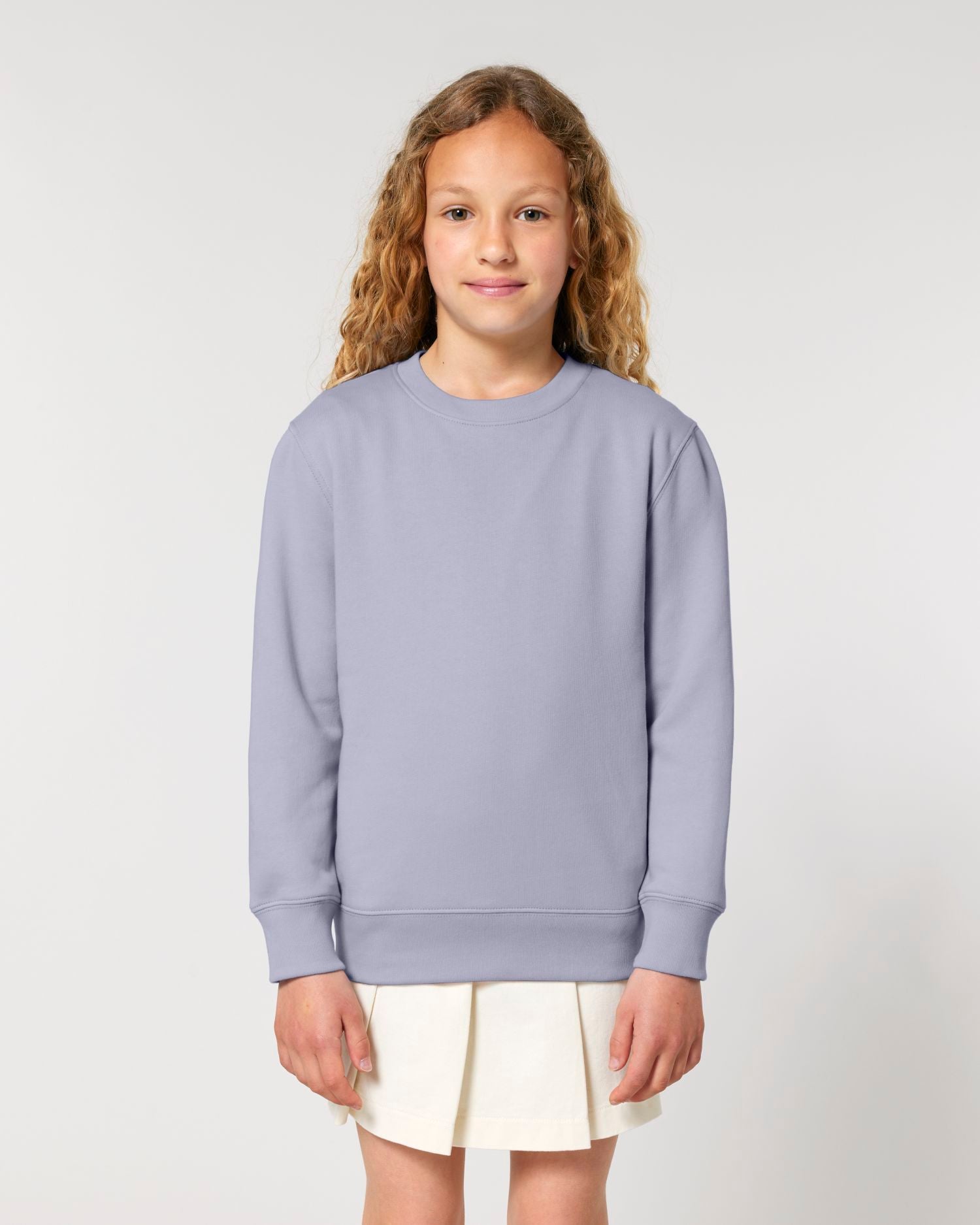 Kinderen' Organische Crew Neck Sweatshirt - 300 GSM | Mini Changer 2.0 STSK181