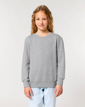 Kinderen' Organische Crew Neck Sweatshirt - 300 GSM | Mini Changer 2.0 STSK181