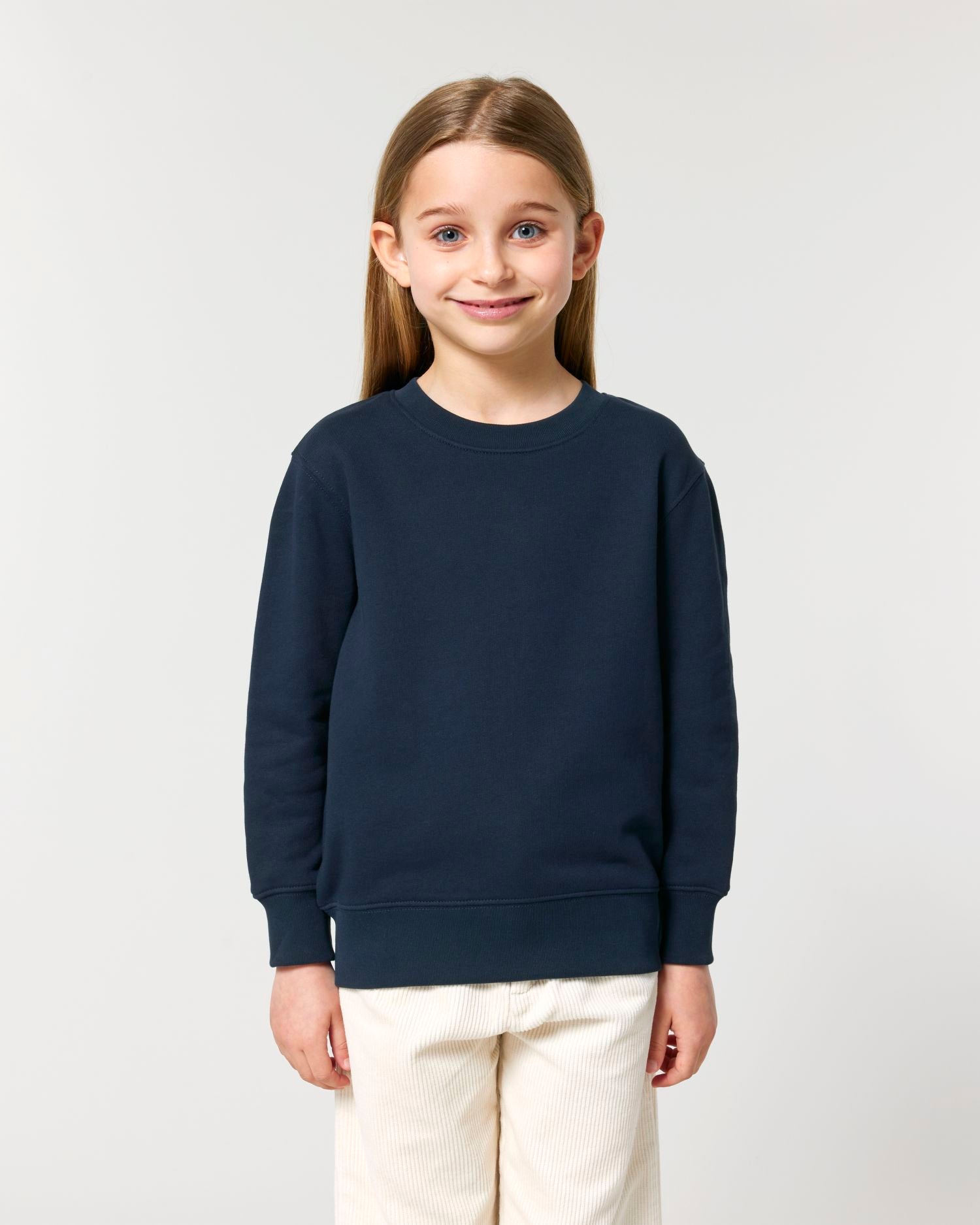 Kinderen' Organische Crew Neck Sweatshirt - 300 GSM | Mini Changer 2.0 STSK181