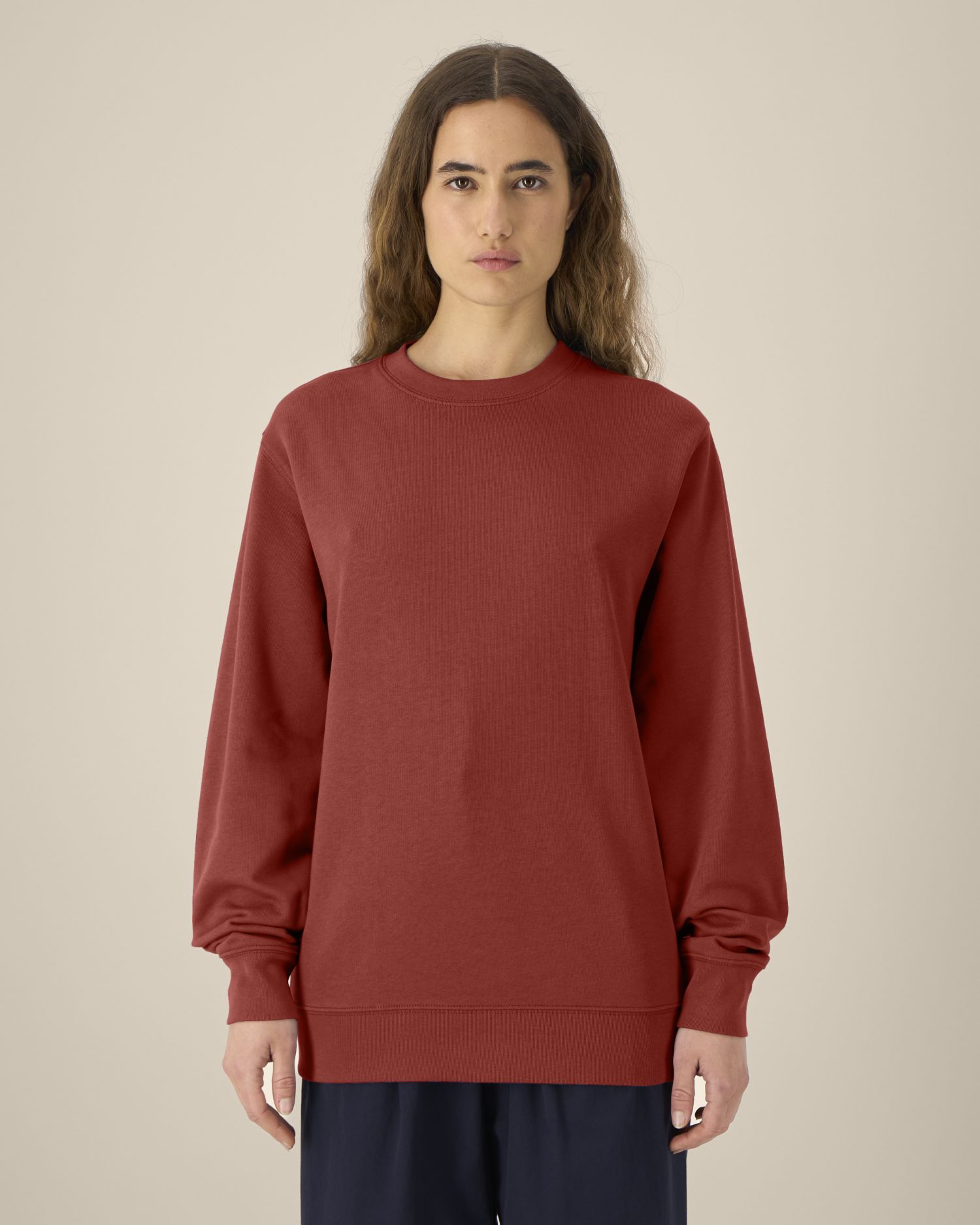 Unisex Crew Neck Sweatshirt - Organic Cotton 350 GSM | STSU178 Changer 2.0