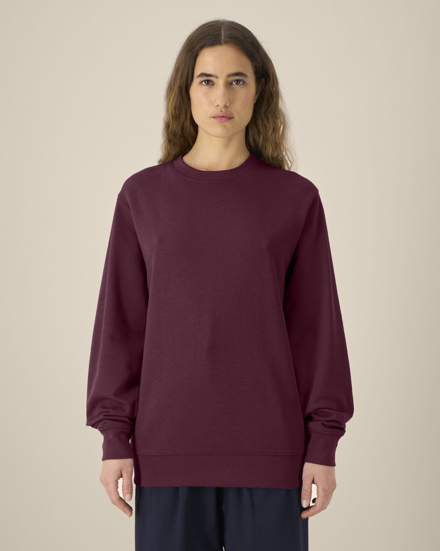 Unisex Crew Neck Sweatshirt - Organic Cotton 350 GSM | STSU178 Changer 2.0