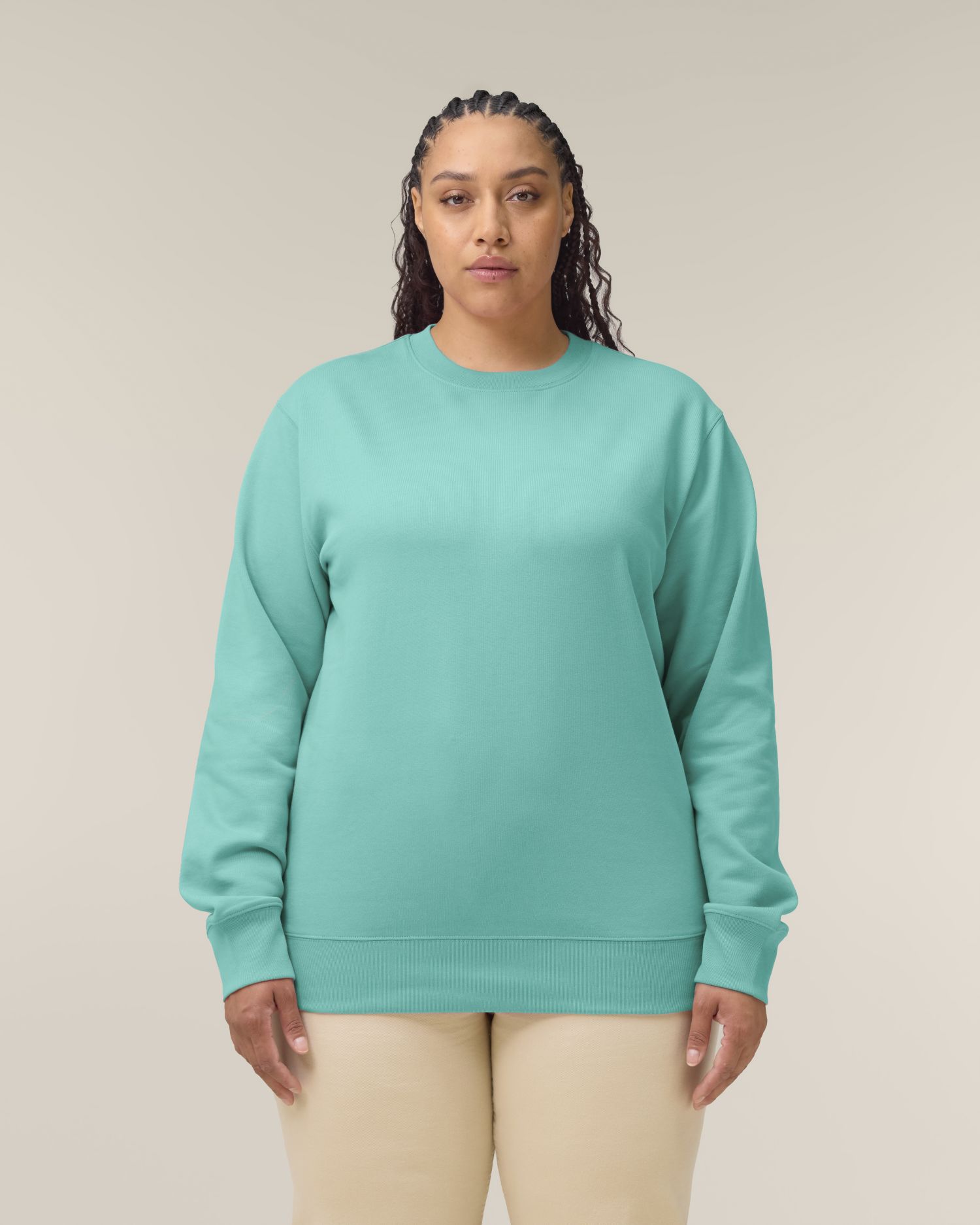 Unisex Crew Neck Sweatshirt - Organic Cotton 350 GSM | STSU178 Changer 2.0