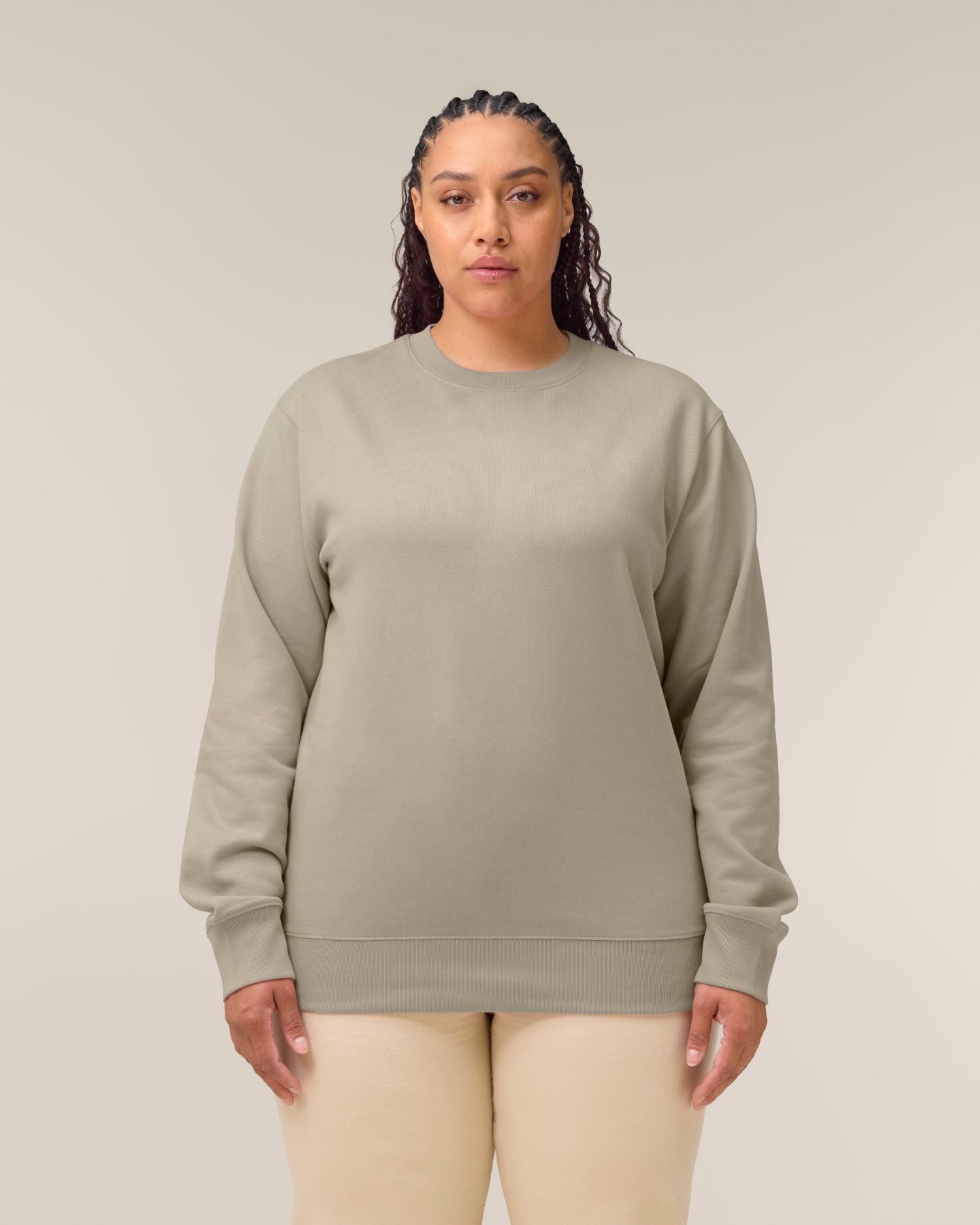 Unisex Crew Neck Sweatshirt - Organic Cotton 350 GSM | STSU178 Changer 2.0