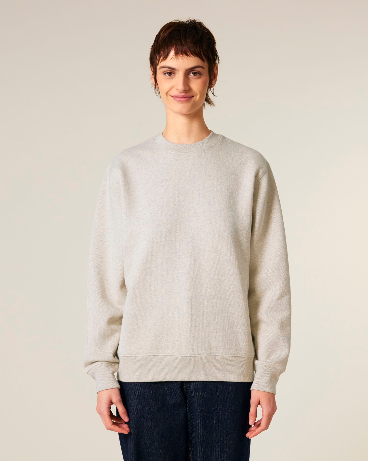 Unisex Crew Neck Sweatshirt - Organic Cotton 350 GSM | STSU178 Changer 2.0