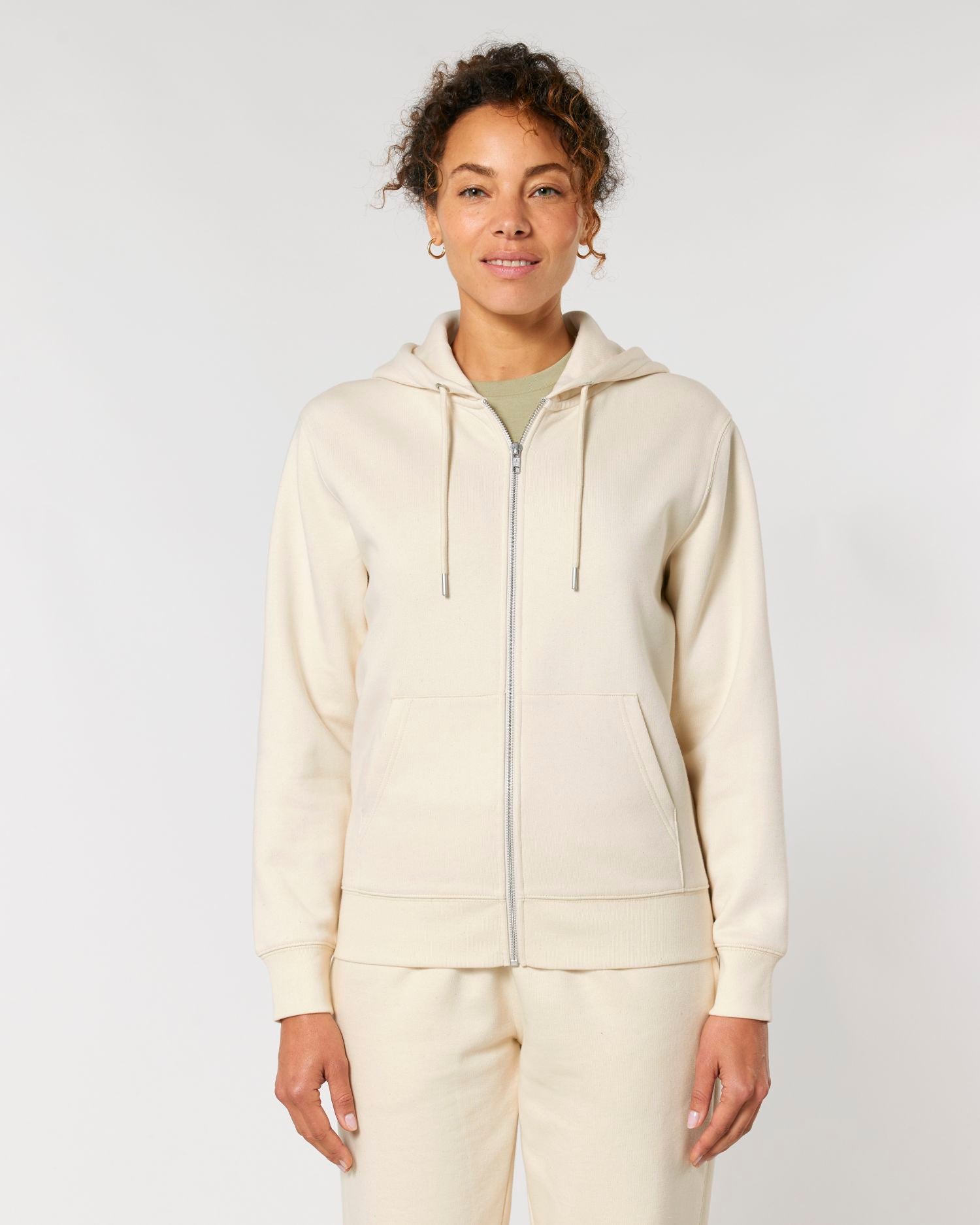 Unisex Zip-Thru Hoodie - Organic Cotton 350 GSM | Cultivator 2.0 Zipthru STSU179